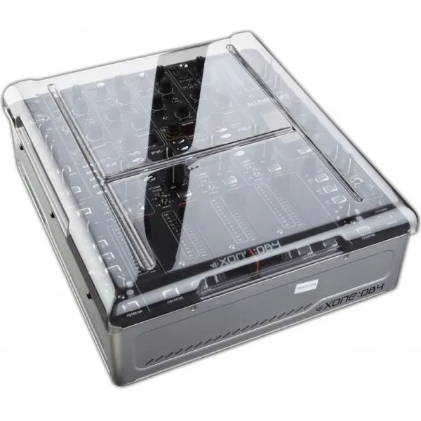 Decksaver para mezclador dj 12 pulgadas pro vista cenital lateral con mezcladora dj Pioneer