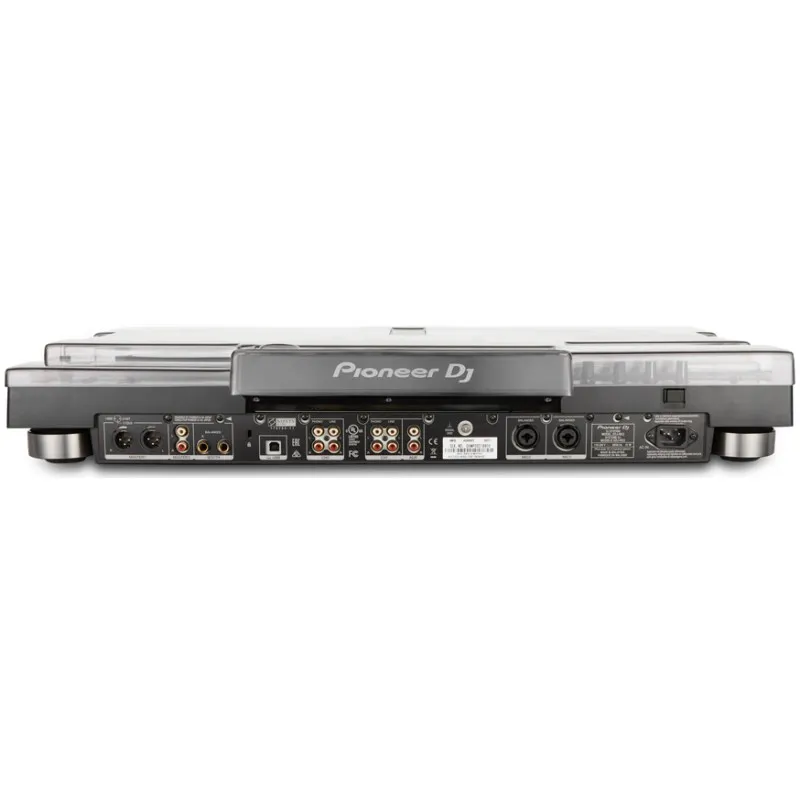 Decksaver para Pioneer XDJ RX2 dj system vista conexiones traseras