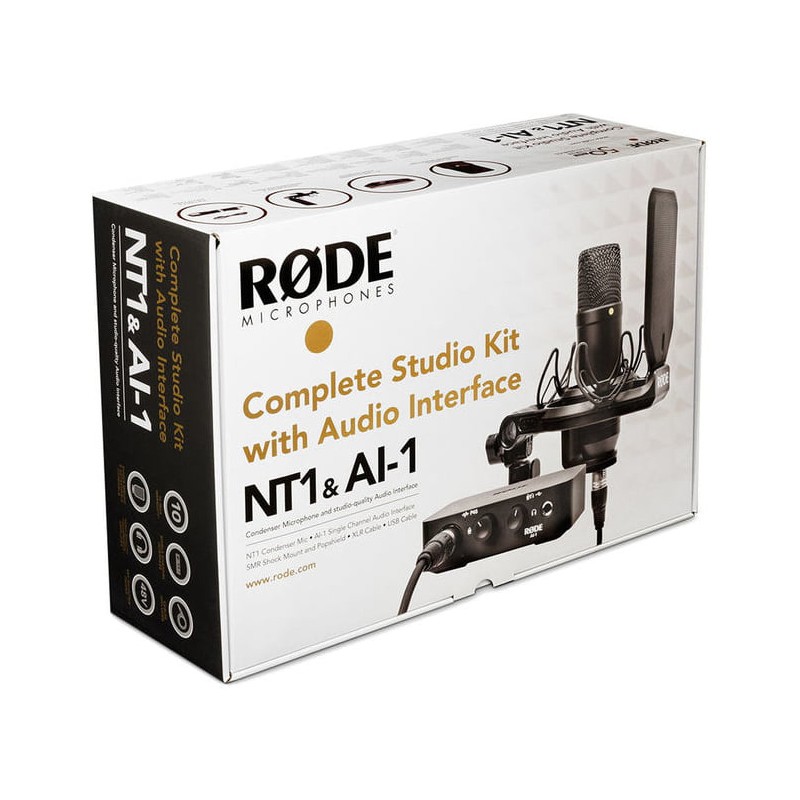 RODE KIT INTERFACE AI-1 Y MICRO NT-1