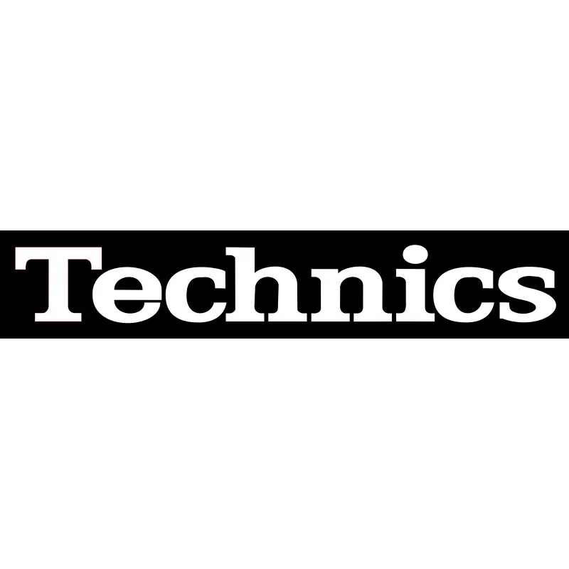 Giradiscos Technics SL 1210 MK7 vista del adhesivo que se regala