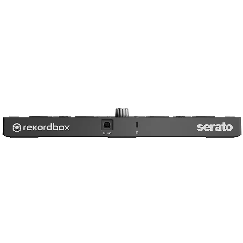 Controlador DJ Pioneer DJ rekordbox DDJ-XP2 vista panel trasero de conexiones
