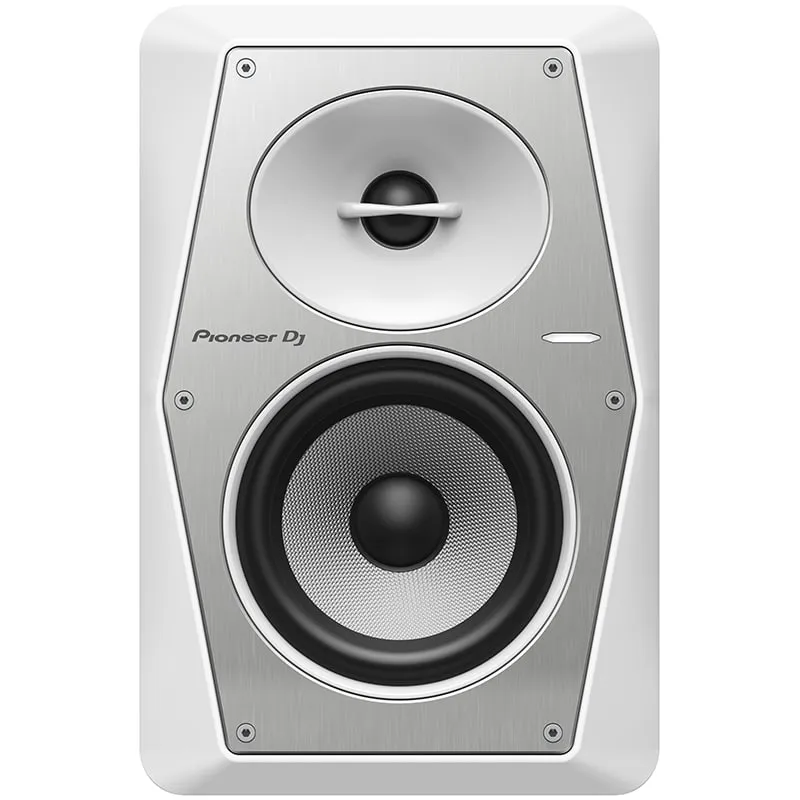 Monitor Activo Pioneer DJ VM-50 vista frontal color blanco