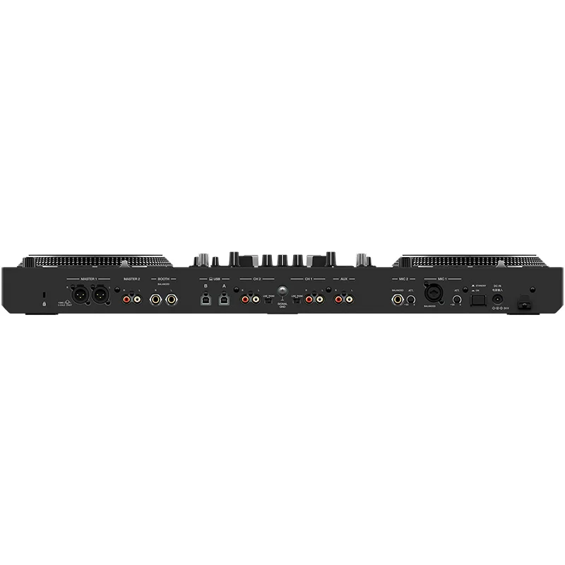 Controlador DJ Pioneer DJ DDJ REV7 panel trasero conexiones