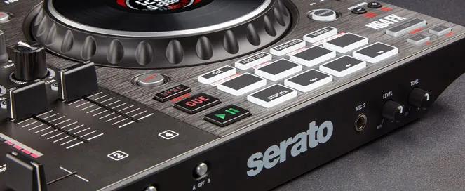 Controlador DJ profesional Numark NS4FX sonido premium
