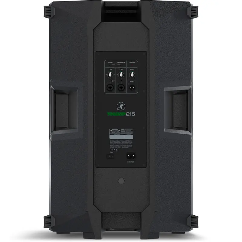 Altavoz autoamplificado Mackie Thump 215 vista trasera