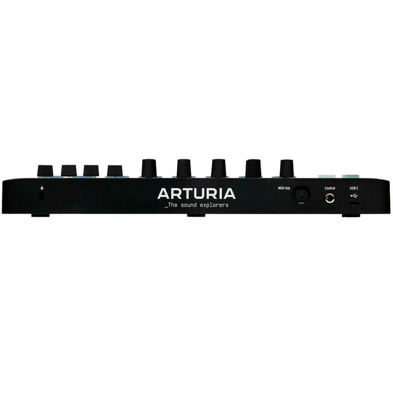 Arturia Minilab 3 black Teclado controlador midi USB vista frontaltal