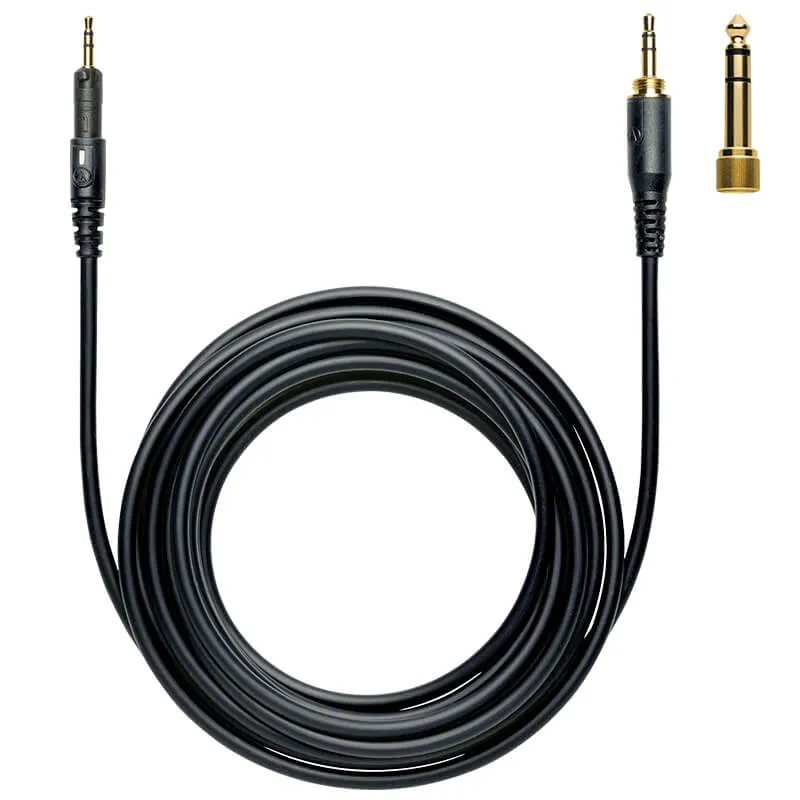 Audio Technica Auriculares profesionales ATH-M70X vista detalle cables