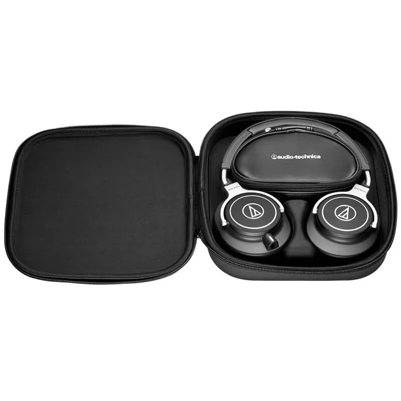 Audio Technica Auriculares profesionales ATH-M70X vista en el interior de su cajetín protector