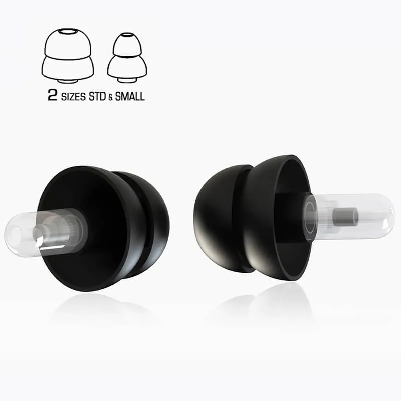 Protector auditivo ear pad Earsonics vista detalle de los protectores
