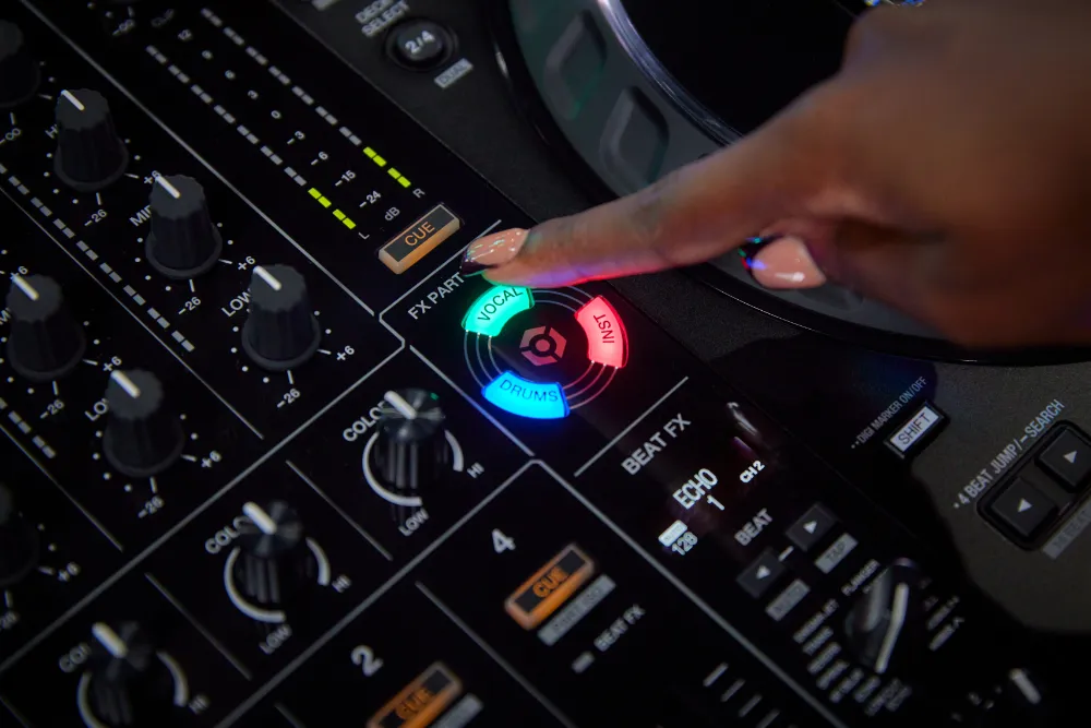 Vista ontrolador DJ Pioneer DJ FLX10 - FX Partes