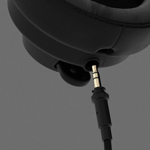 Auriculares DJ modulares AIAIAI TMA-2 DJ XE vista detalle orejera conexión jack