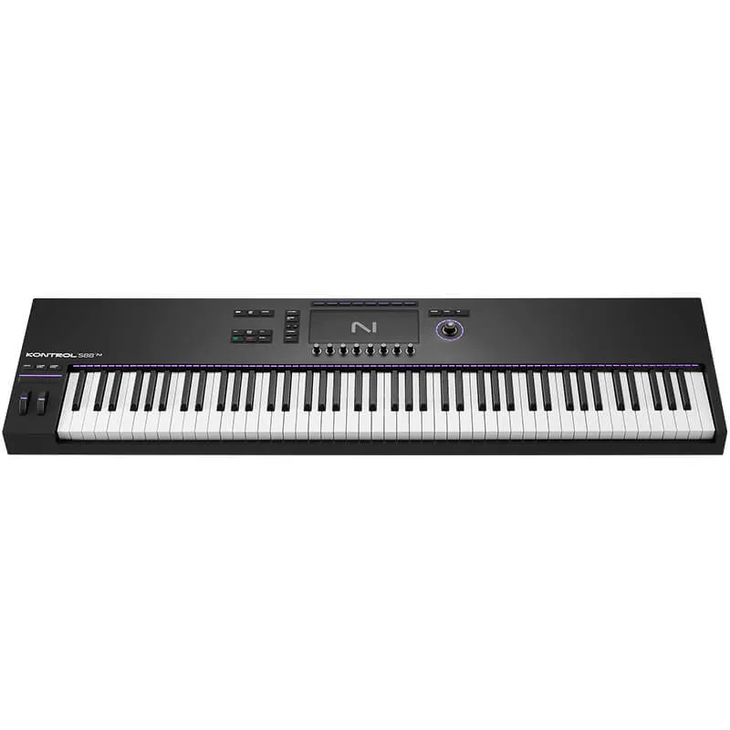 Teclado midi USB Kontrol S88 MK3 vista semi cenital