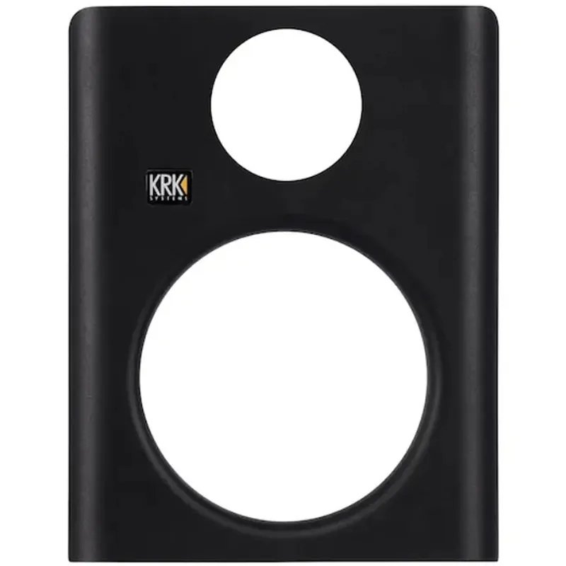 Vista de la placa frontal del Monitor de estudio activo KRK RP8G5