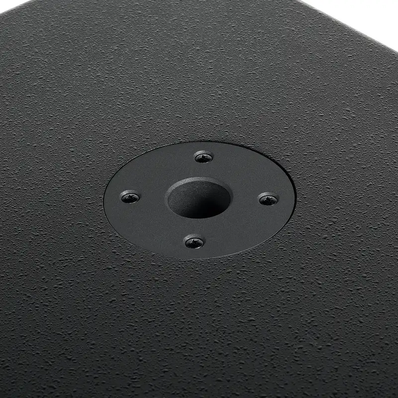 Subwoofer autoamplificado Alto Professional TX18S vista detalle del soporte