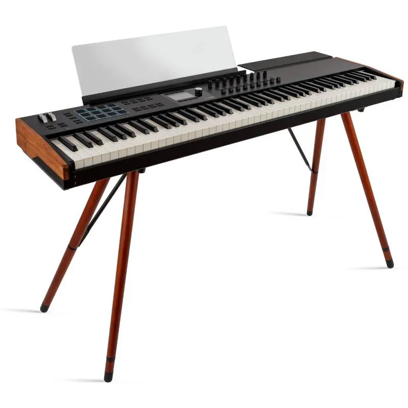Teclado Midi premium Arturia KeyLab 88 MK3 en color negro vista completa