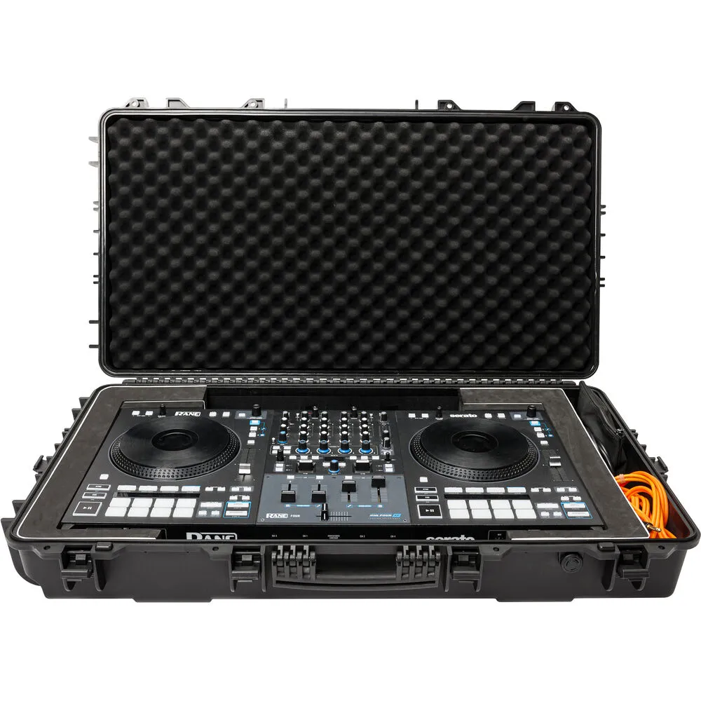 Maleta DJ Magma FLXGUARD vista frontal abierta
