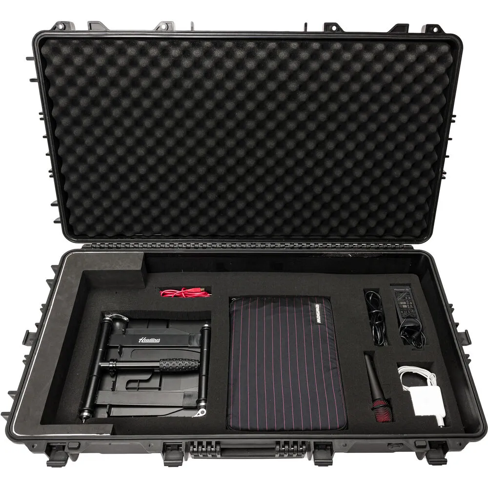 Maleta DJ Magma FLXGUARD vista frontal abierta